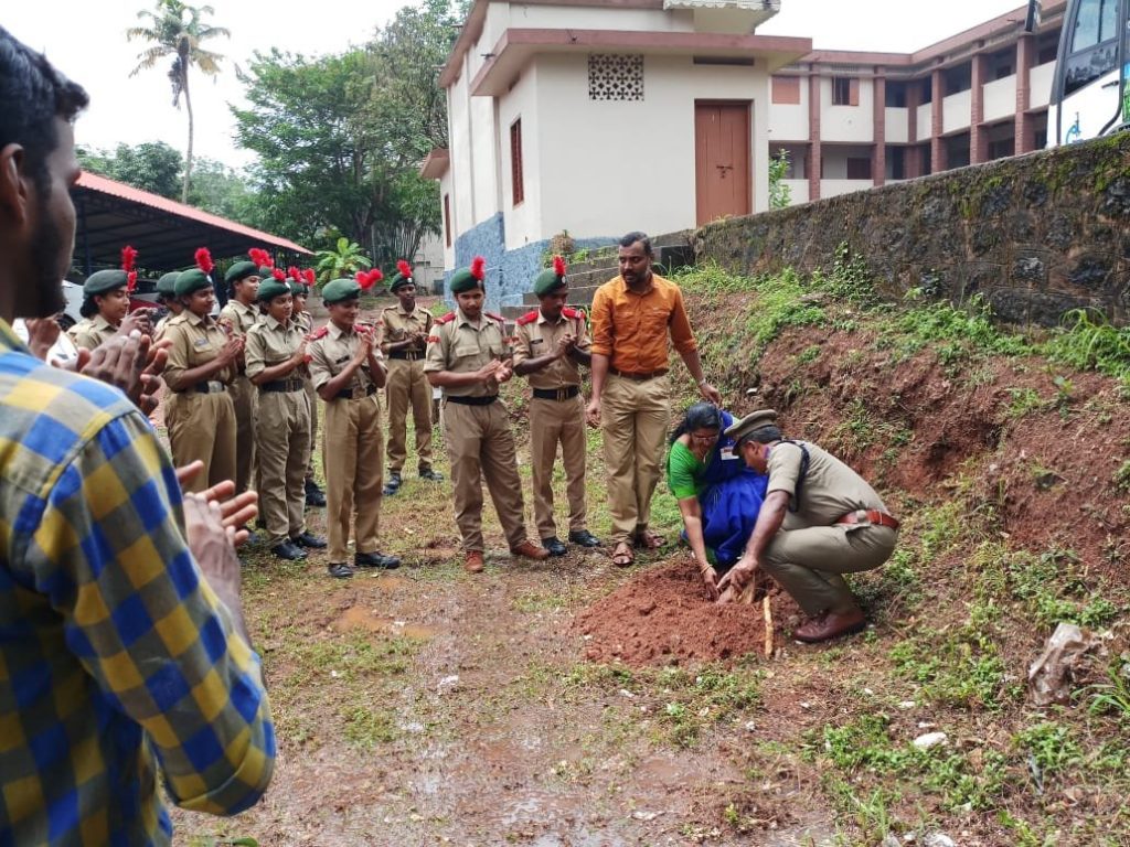 Tree Planting on Environment Day,2018