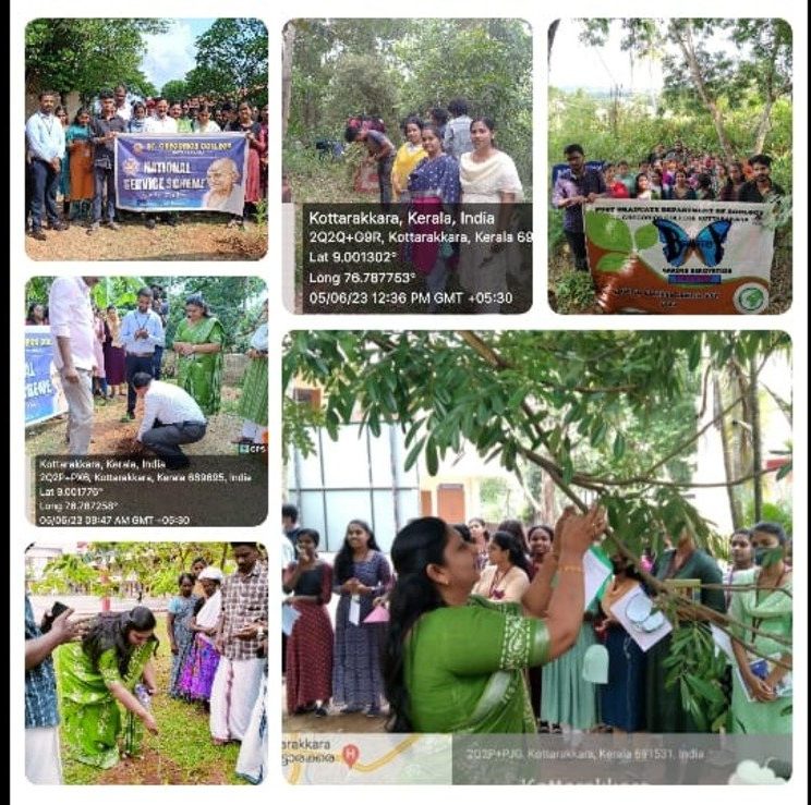 World Environment Day -2023 observed by various clubs and departments